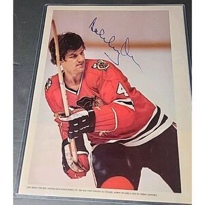 Bobby Orr Autographed Magazine Photo With‎ Coa (PSA)